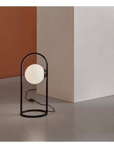 Pea table lamp - Massmi - Modern & decorative light, spherical lampshade