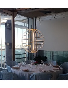 Spherical pendant lamp Malevich – MYO