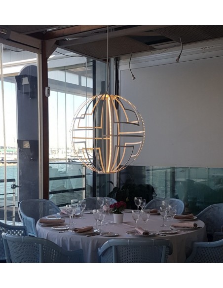 Spherical pendant lamp Malevich – MYO