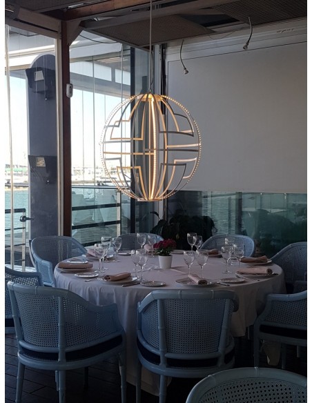 Spherical pendant lamp Malevich – MYO