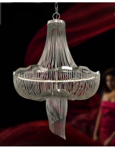 Lámpara colgante LED de metal 2700K – Medussa – MYO