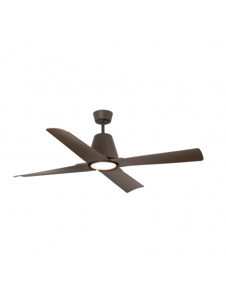 Ventilador de techo para exterior e interior en 3 acabados / 6 velocidades / con o sin luz – Typhoon – Faro