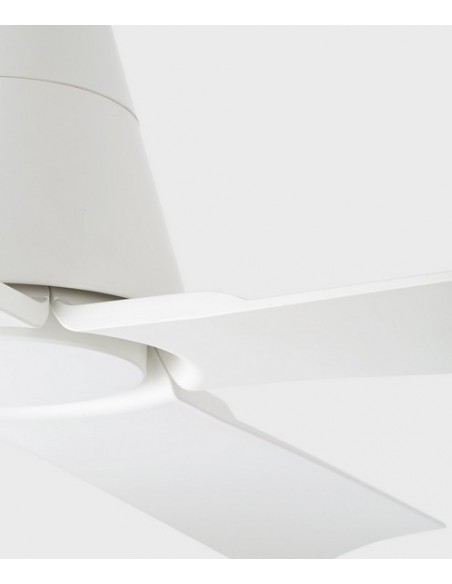 Ventilador de techo para exterior e interior en 3 acabados / 6 velocidades / con o sin luz – Typhoon – Faro