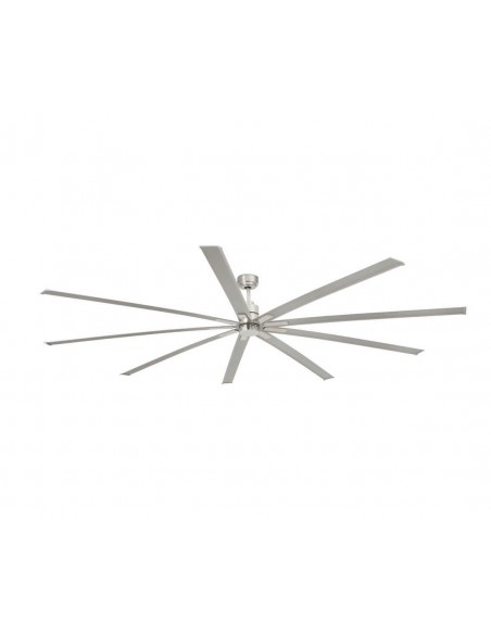 Ventilador de techo con luz LED y motor DC acabado Niquel Mate – Manhattan – Faro Ventilador de techo con luz LED y motor DC acabado Niquel Mate – Manhattan – Faro