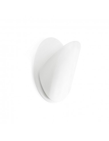 Aplique de pared moderno blanco orientable - Ovo - Faro Aplique de pared moderno blanco orientable - Ovo - Faro