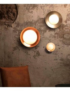 Decorative SMD LED wall/ceiling light in various colours and sizes - Side - Faro