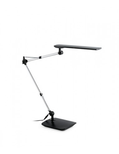 Lámpara de mesa flexible de aluminio LED regulable en intensidad 3000K con pinza – Ito – Faro