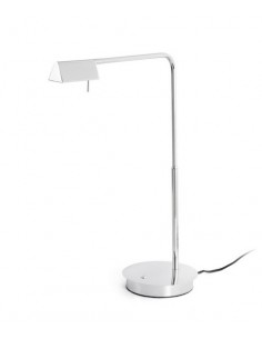 Lámpara de mesa de metal LED orientable 350º regulable en intensidad y en 3 acabados 3000K – Academy - Faro 2