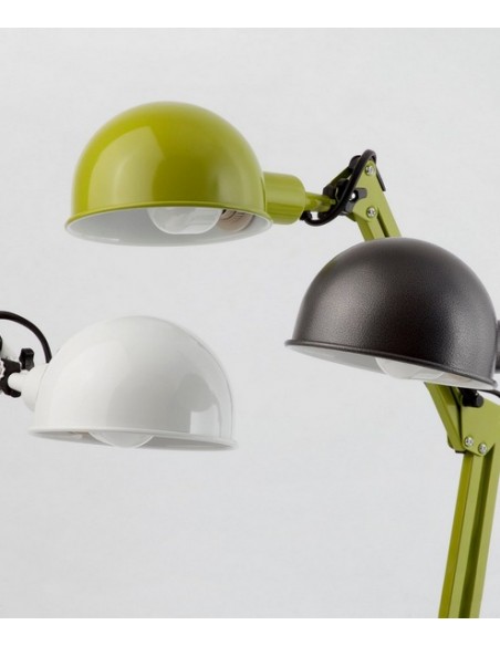 Lámpara de mesa flexible de metal en 3 acabados – Baobab – Faro