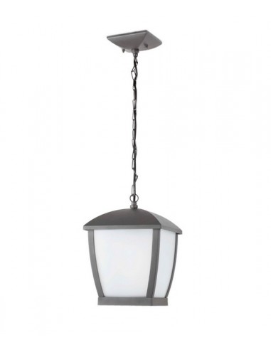 Lámpara colgante gris oscuro disponible en dos tamaños – Wilma – Faro