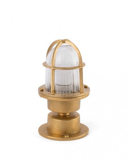 Lámpara plafón/sobremuro estilo clásico latón – Mauren – Faro