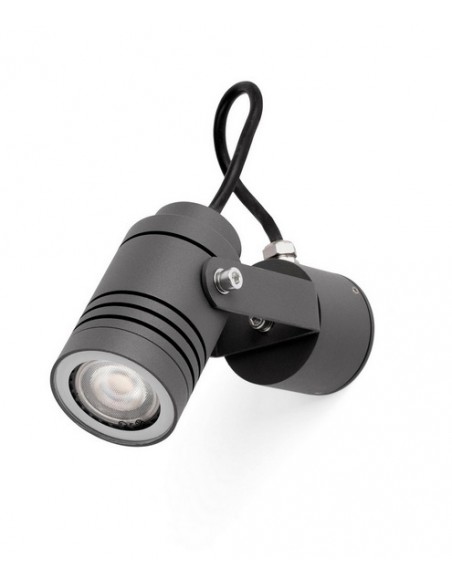 Lámpara proyector color gris oscuro – Lit – Faro