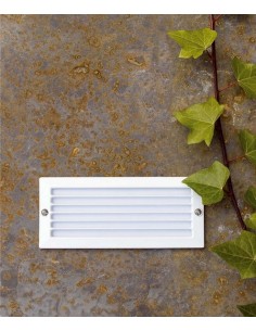 White modern style recessed lamp - Esca - Faro