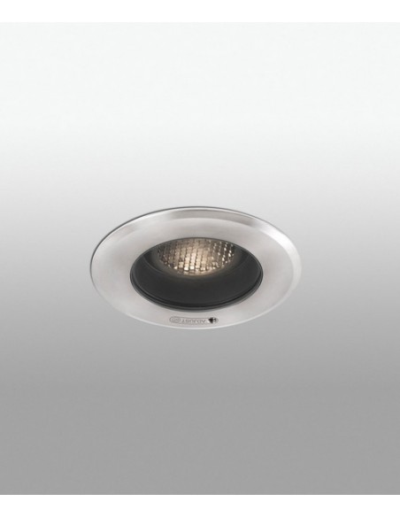 Lámpara LED de techo empotrable orientable gris – Geiser – Faro