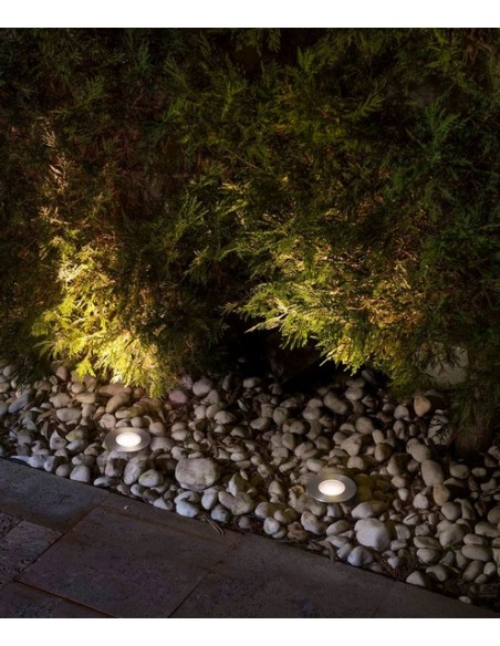 Lámpara LED empotrable inoxidable de suelo 13W – Grund – Faro