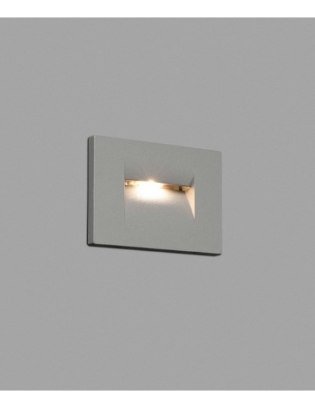Lámpara LED empotrable gris – Horus-1 – Faro