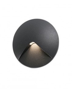 Lámpara empotrable gris oscuro – Uve – Faro 2