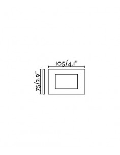 Lámpara empotrable disponible en dos colores – Spark-1 – Faro 2