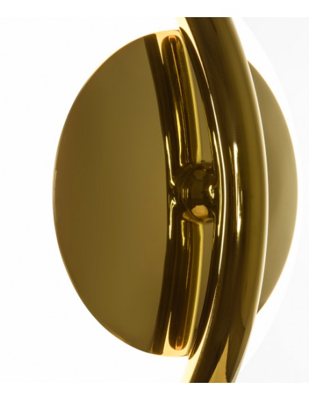 Pie de salón estructura oro y difusor de cristal – Le Vita – Faro
