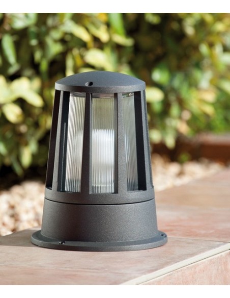 Lámpara baliza LED gris oscuro – Surat – Faro