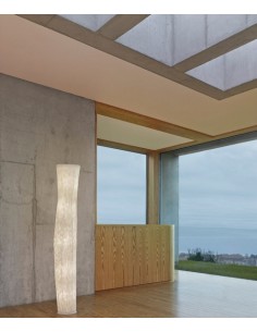 Gea floor lamp - a-emotional light - Designer lamp, stainless steel mesh