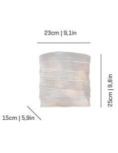 Aplique de pared G9/LED diferentes colores – Cala – Arturo Álvarez