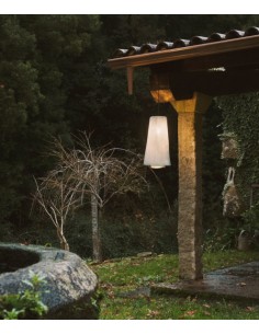 Tempo Andante pendant light – A by Arturo Álvarez - Outdoor white light, Stainless steel in four finishes