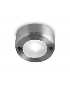 Aplique LED para muebles acabado aluminio Ø 6,5 cm - Cuina - Pujol Iluminación 2