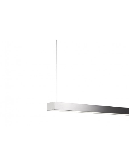 Lámpara colgante forma rectangular en 3 acabados – Prim – Pujol Iluminación