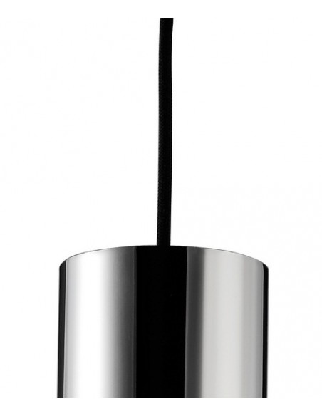 Lámpara colgante LED moderna Ø 10 cm - Basic - Pujol Iluminación