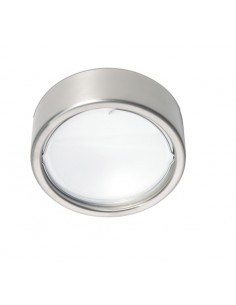 Aplique de techo y pared redondo acabado níquel mate Ø 11 cm - Esferic - Pujol Iluminación 2