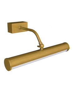 Gold picture light - Pujol - Gold finish, Adjustable head: 40 cm