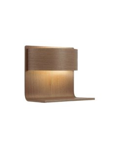 Aplique de pared de madera y metacrilato LED en 4 acabados 3000K – Lamparella – Plussmi 2