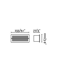Lámpara empotrable disponible en dos colores – Stripe – Faro 2