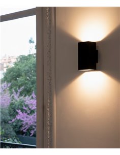 Dau 170 wall light - Milán - Modern LED 2700K light, Double light emission