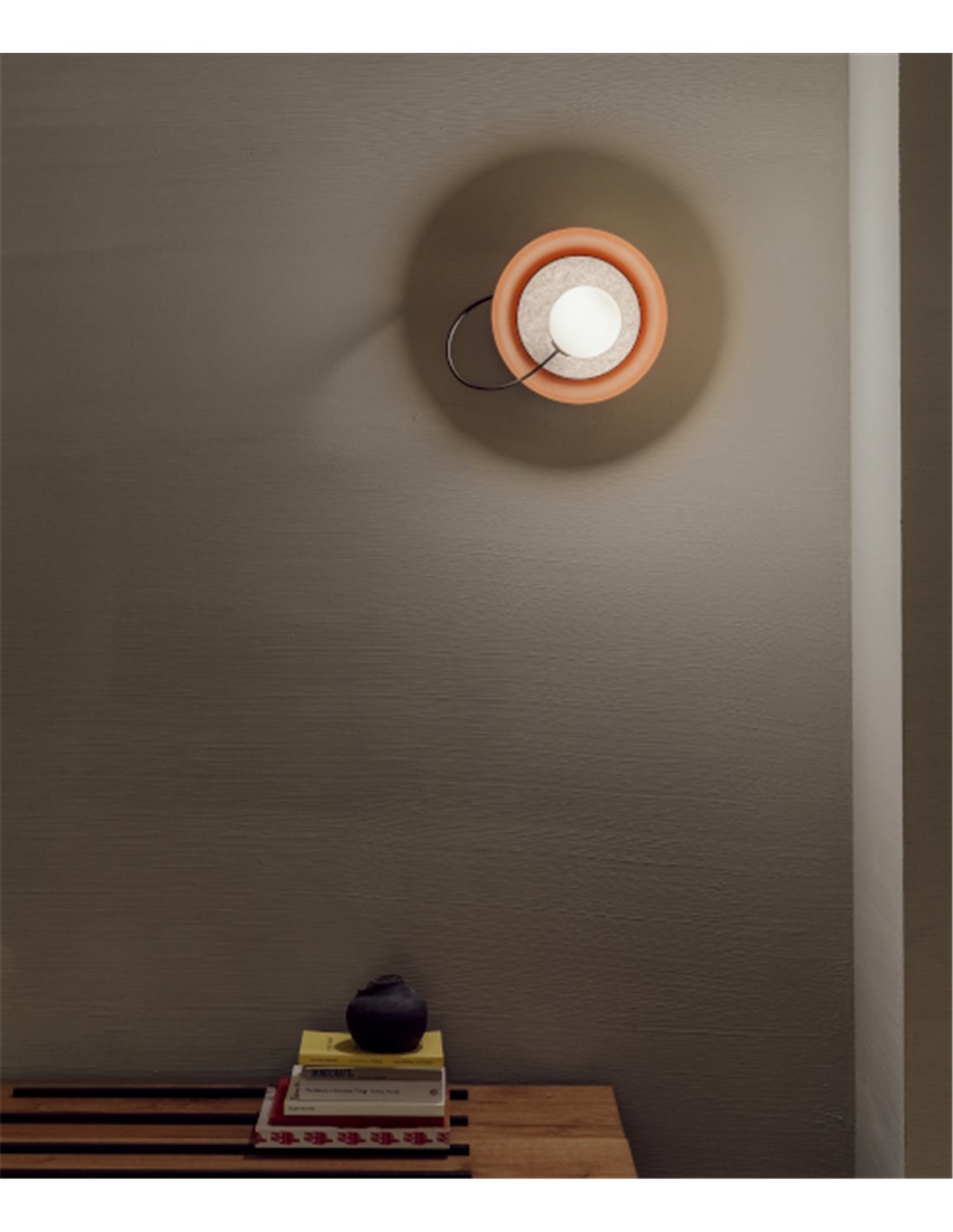 Aplique de pared lámpara portatil diseño MISKO CAMP HOOK LED 2,1W