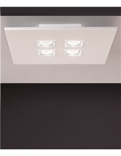 Plafón de techo cuadrado Polifemo - Milán 2