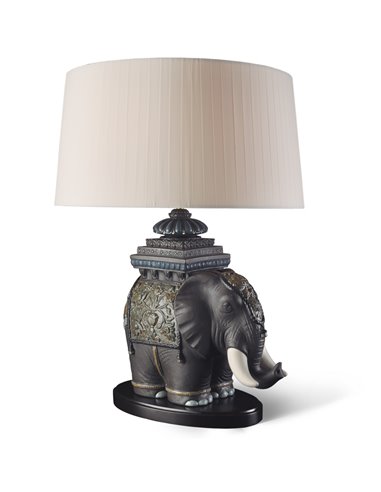 Lámpara de mesa de porcelana – Elefante de Siam – Lladró