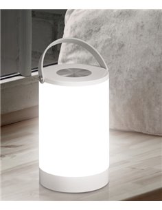 LED ABS portable table lamp 4200K - Keke - ACB 