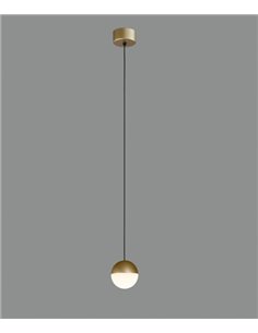 Custo 1 ceiling pendant - ACB - Ball-type lamp in gold or black 2