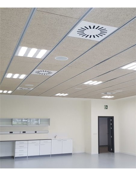 IP 40 LED dimming Push recessed ceiling light 3000/4000K - Mab - Indeluz - Novolux