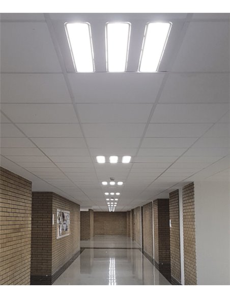 IP 40 LED dimming Push recessed ceiling light 3000/4000K - Mab - Indeluz - Novolux
