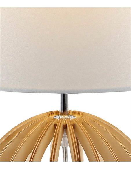 Lámpara de mesa de madera Sereno – AJP