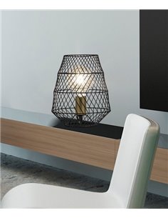 Mursi table lamp - AJP - Vintage white design, cage lamp