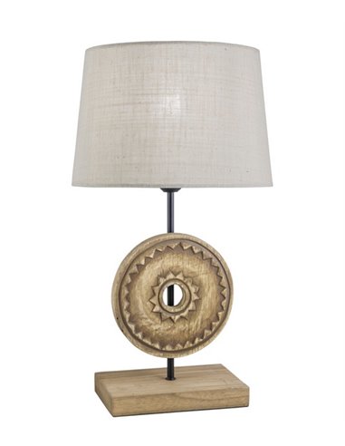 Lámpara de mesa de madera Rodano – AJP