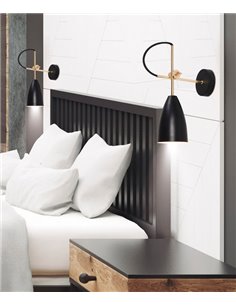 Lámpara de pared cabezal orientable Manus – AJP