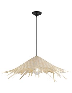 Lámpara colgante de bambú Pipper – AJP 2