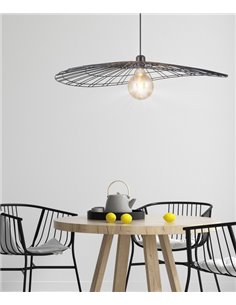 Marni pendant light - AJP - Decorative lamp with black metal grid