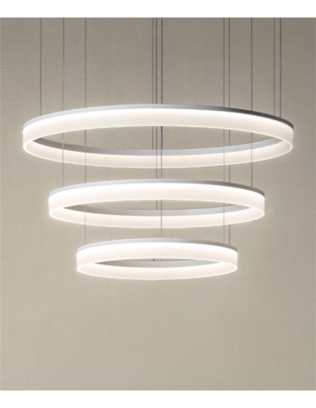 Lámpara colgante Circ 60 + 80 + 100 cm – Leds C4