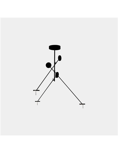 Lámpara colgante Invisible 3 Bodies – Leds C4